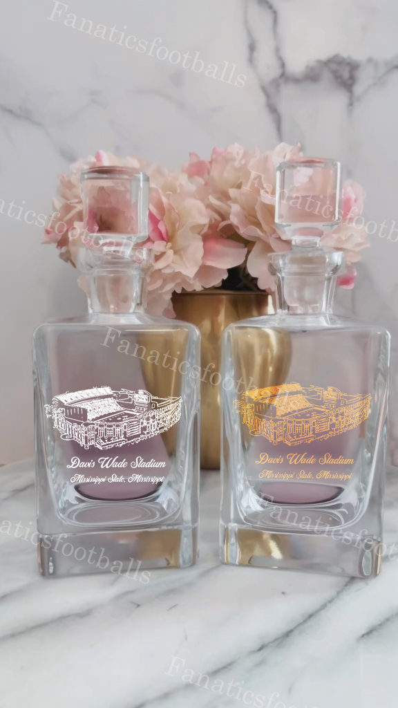 Davis Wade Stadium Whiskey Bottles-Gifts For Sports Lovers
