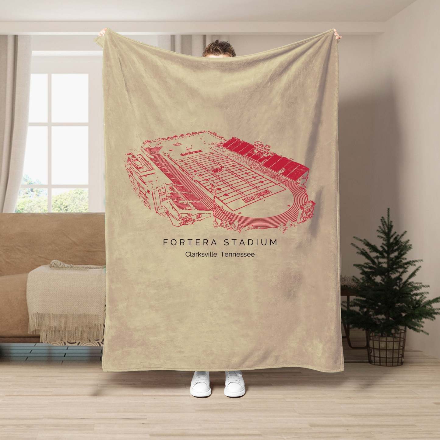 Fortera Stadium - College Football Blanket