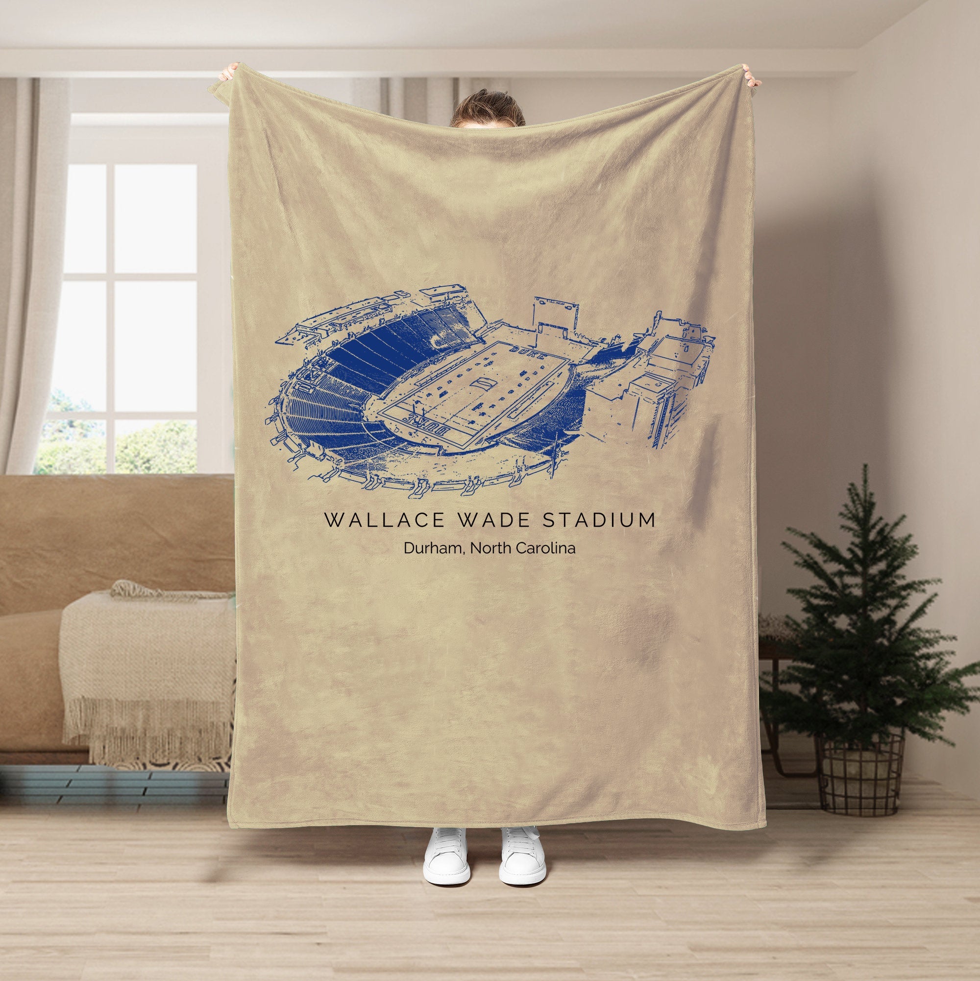 Wallace Wade Stadium - College Football Blanket