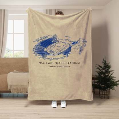 Wallace Wade Stadium - College Football Blanket