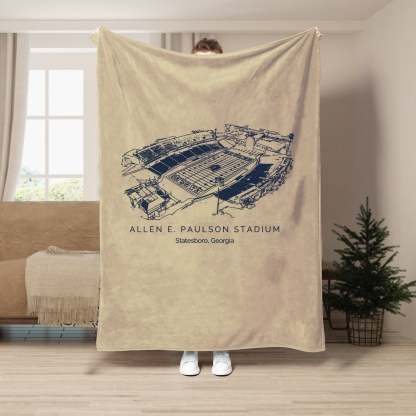 Allen E. Paulson Stadium - College Football Blanket
