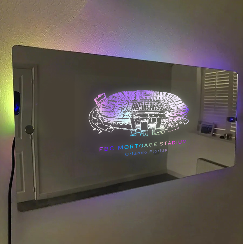 FBC Mortgage Stadium Mirror Light - Gifts for Sports Lovers
