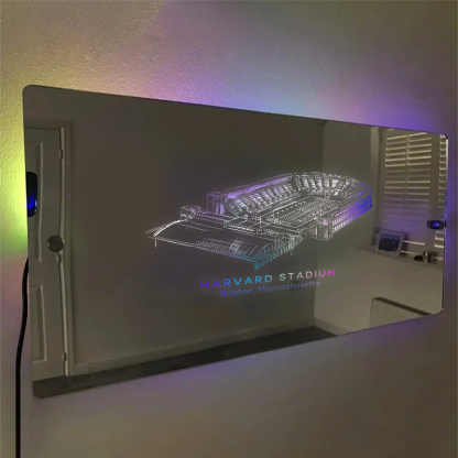 Harvard Stadium Mirror Light - Gifts for Sports Lovers