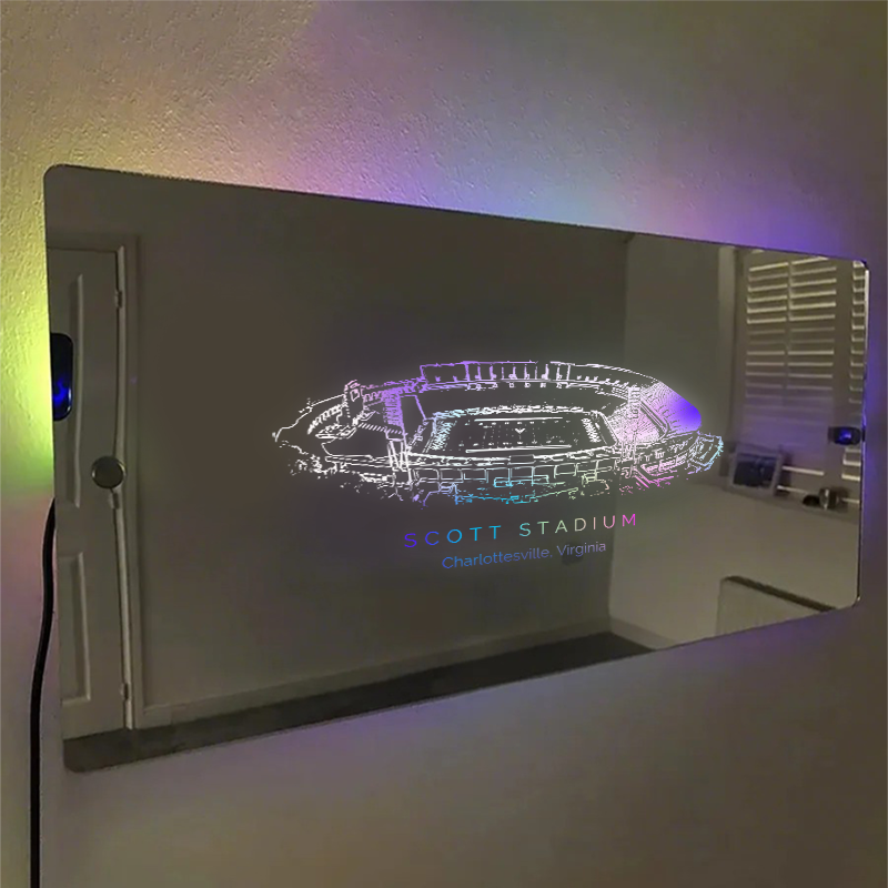 Scott Stadium Mirror Light - Gifts for Sports Lovers