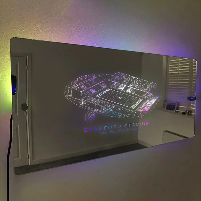 Stanford Stadium Mirror Light - Gifts for Sports Lovers