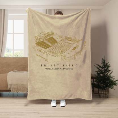 Truist Field Stadium - College Football Blanket