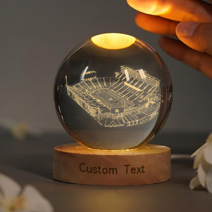 Spartan Stadium 3D Spherical Crystal Lamp