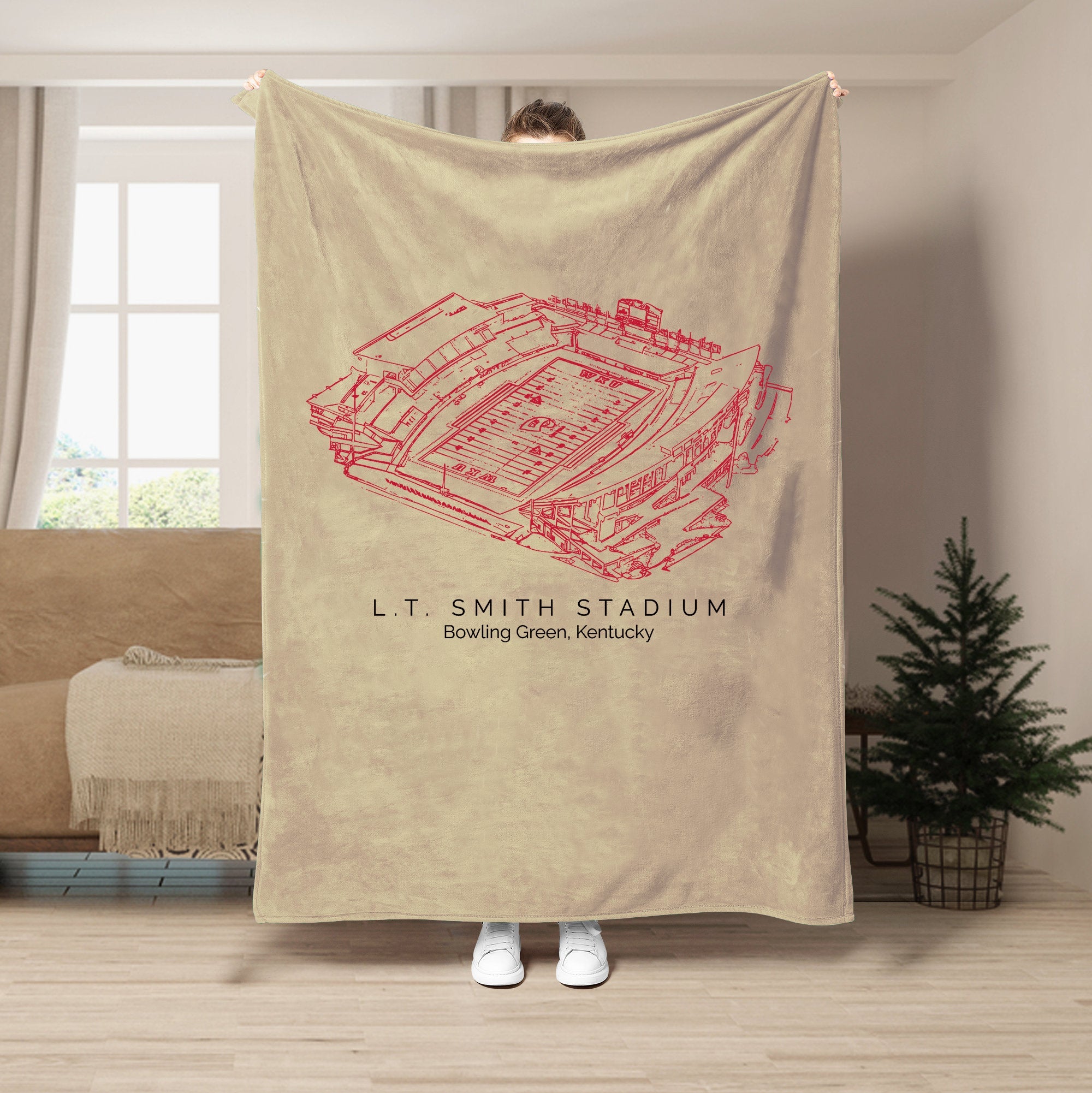 L. T. Smith Stadium - College Football Blanket