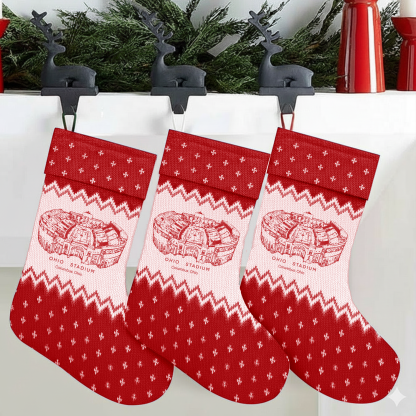 Customized Ohio Stadium Christmas Stocking Gift For Family Member - Limited Edition