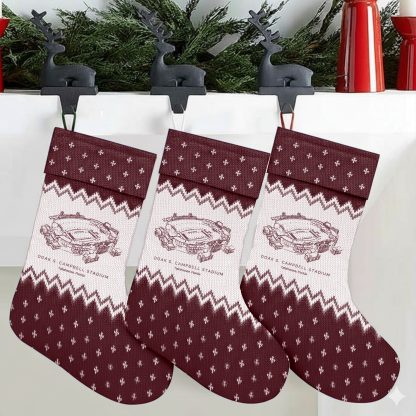Customized Doak S. Campbell Stadium Christmas Stocking Gift For Family Member - Limited Edition