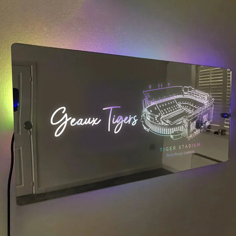 Tiger Stadium Mirror Light-Gifts For Sports Lovers