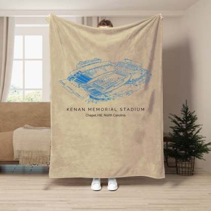 Kenan Memorial Stadium - College Football Blanket