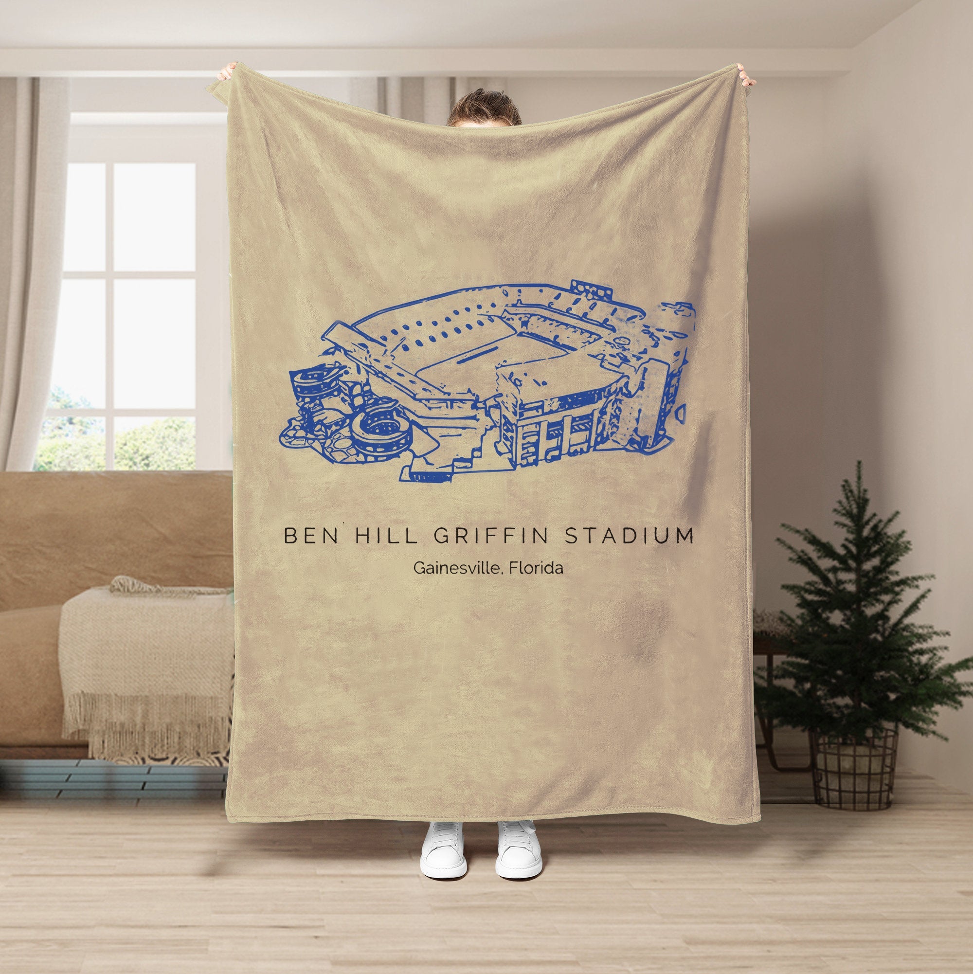 Ben Hill Griffin Stadium - College Football Blanket