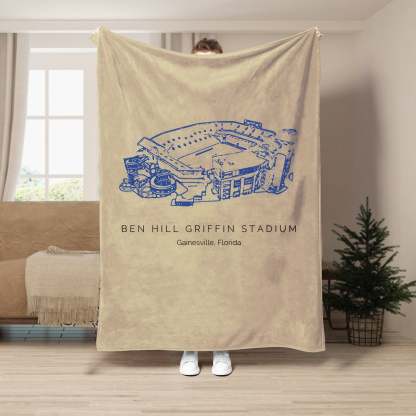 Ben Hill Griffin Stadium - College Football Blanket