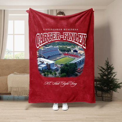 Unfinished Business Blanket-Carter–Finley Stadium