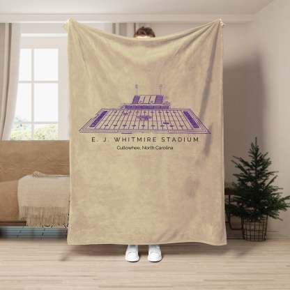 E. J. Whitmire Stadium - College Football Blanket
