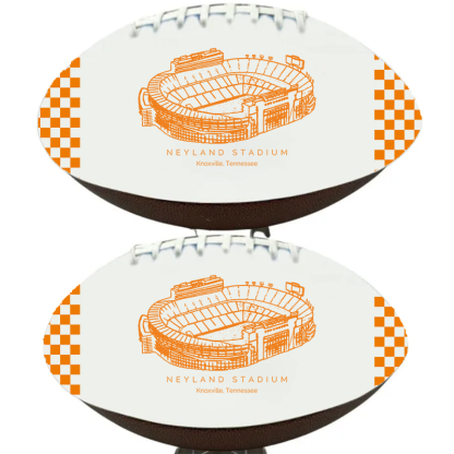 Neyland Stadium - Tennessee Volunteers football, Stipple Art College Football