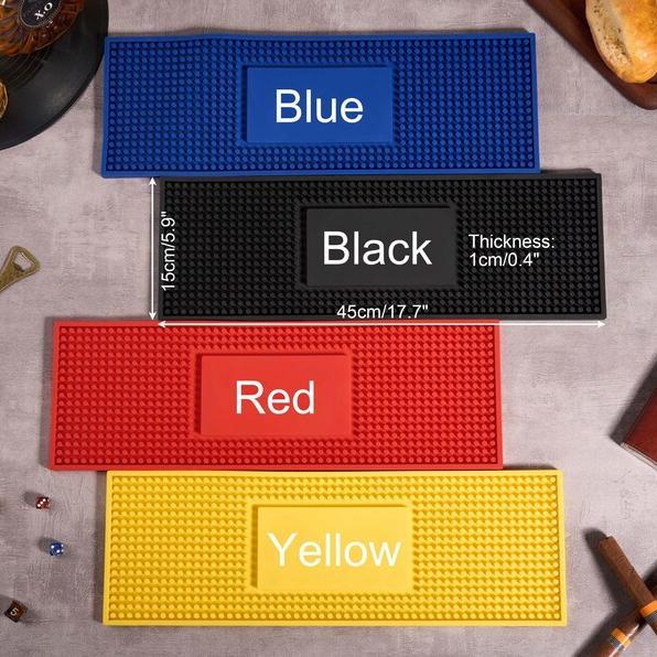 Customized Notre Dame Stadium Printed Simple Square Bar Mats, Bar Accessories, Coffee Bar Mats, Daddy Bar Table Runners