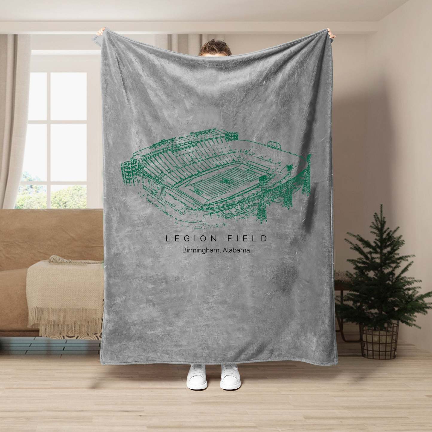Legion Field Stadium  - College Football Blanket
