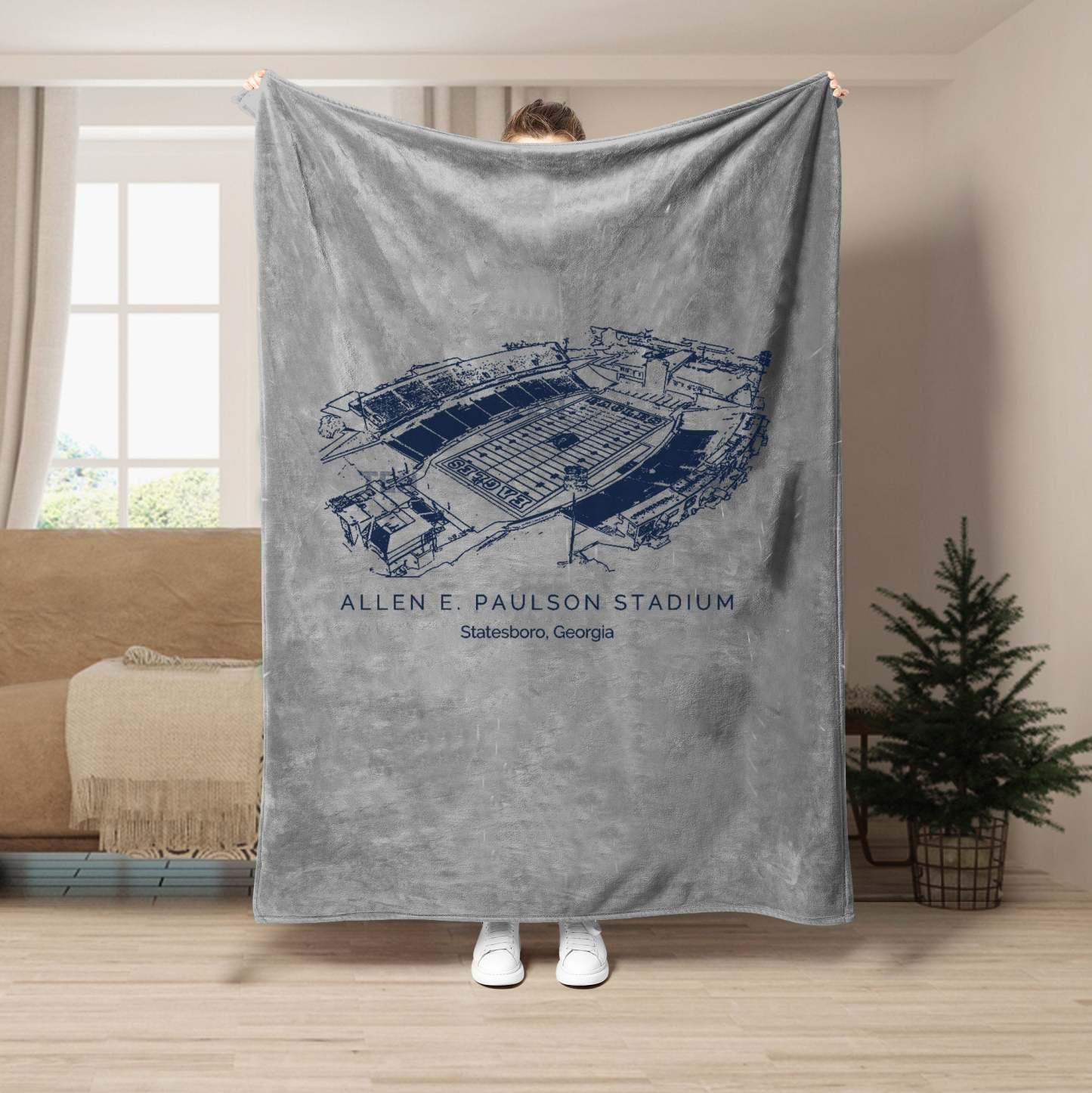 Allen E. Paulson Stadium - College Football Blanket