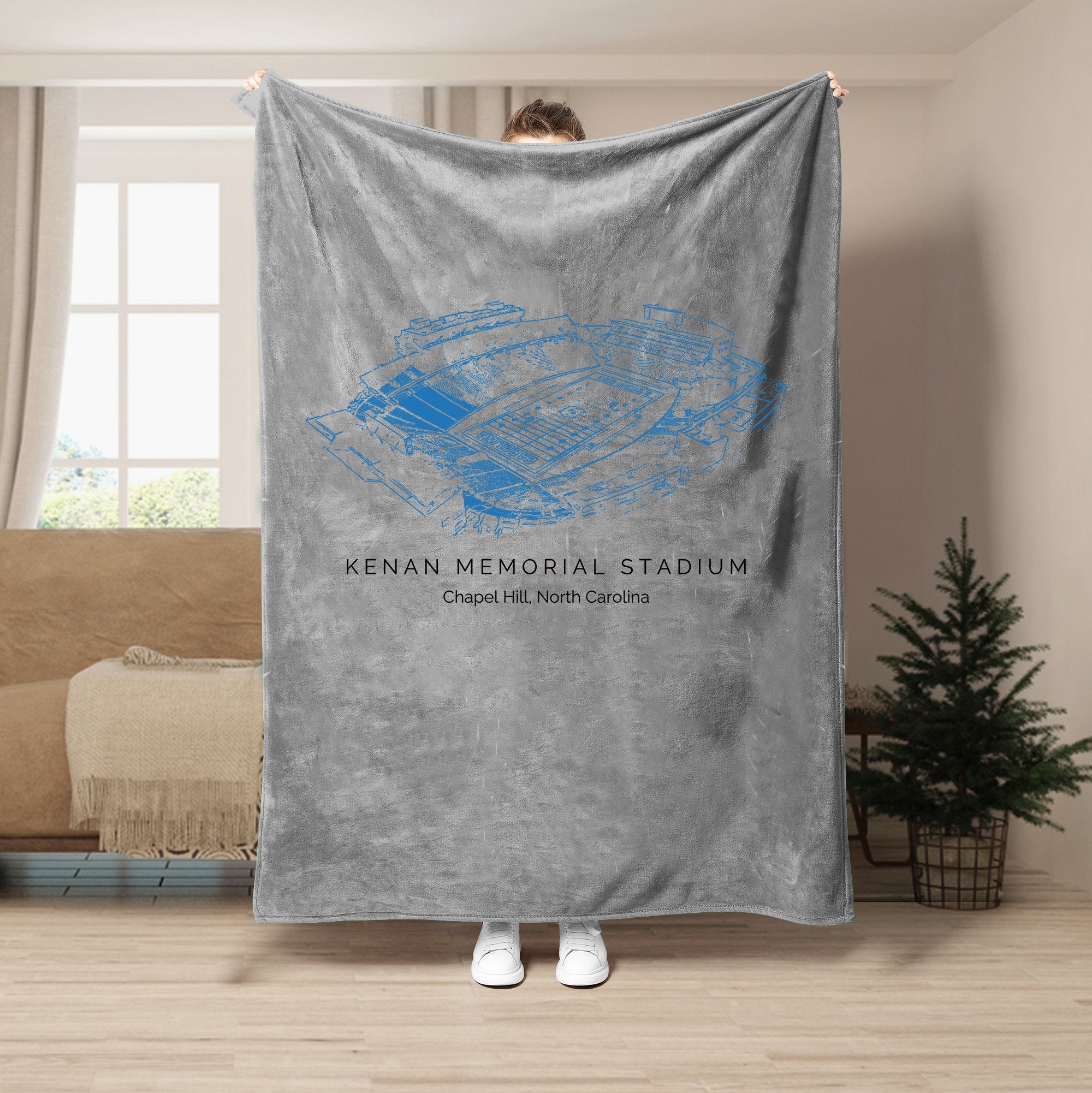 Kenan Memorial Stadium - College Football Blanket