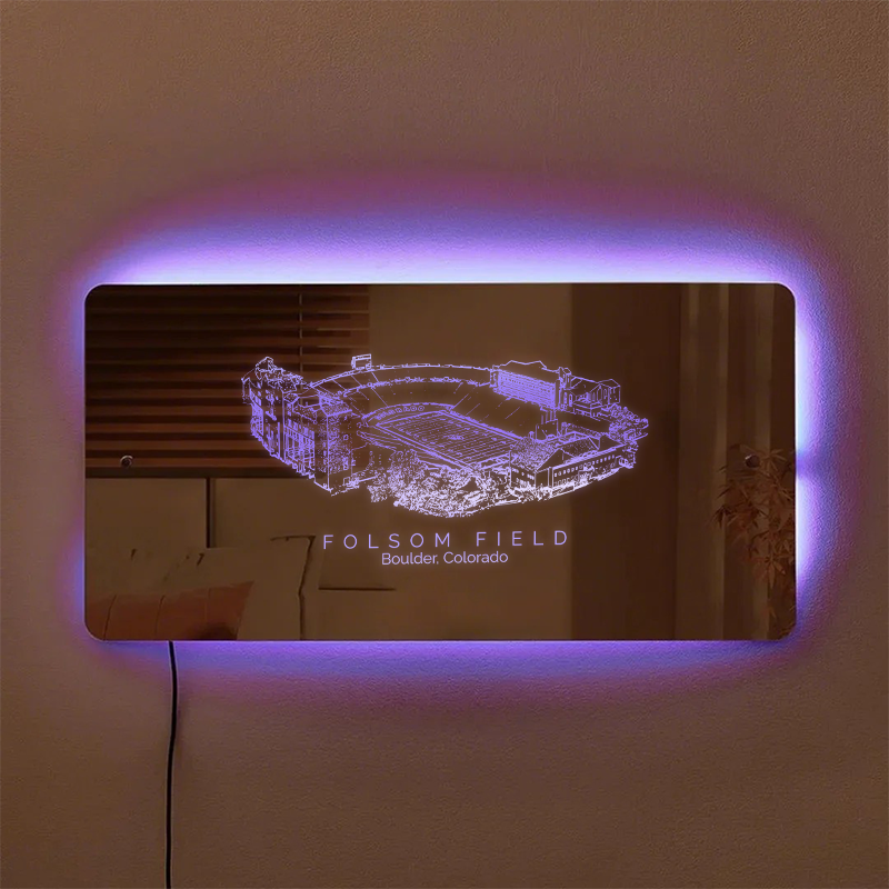 Folsom Field Mirror Light - Gifts for Sports Lovers