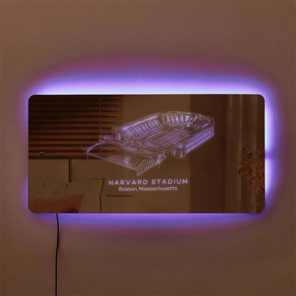 Harvard Stadium Mirror Light - Gifts for Sports Lovers