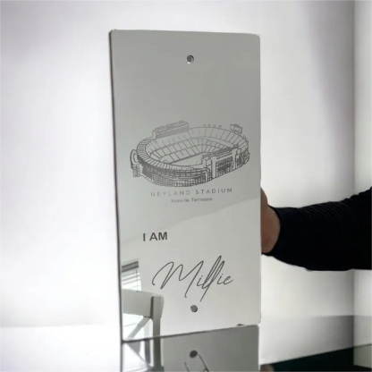 🍊Number One Fan Neyland Stadium Mirror Light – Tennessee Volunteers、NCAA
