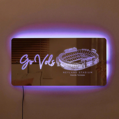 Neyland Stadium Mirror Light-Gifts For Sports Lovers