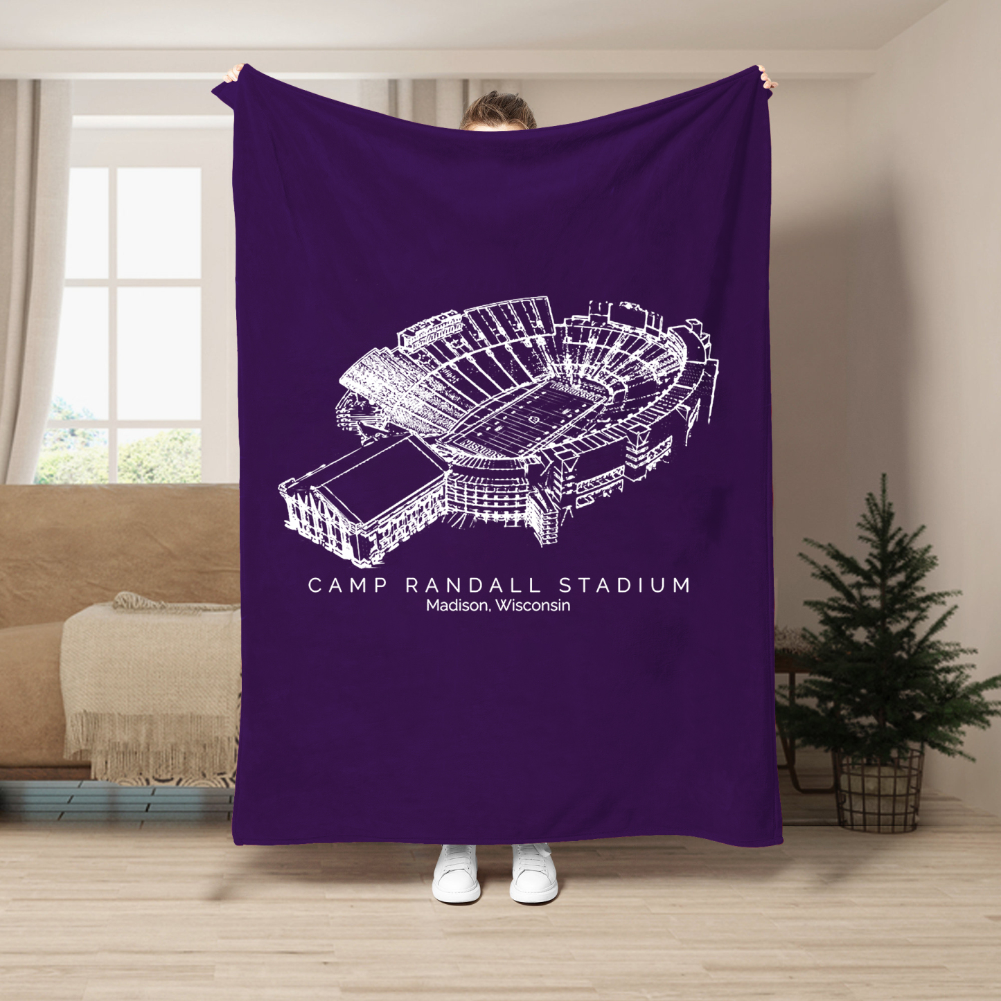 Camp Randall Stadium - Wisconsin Badgers football,College Football Blanket