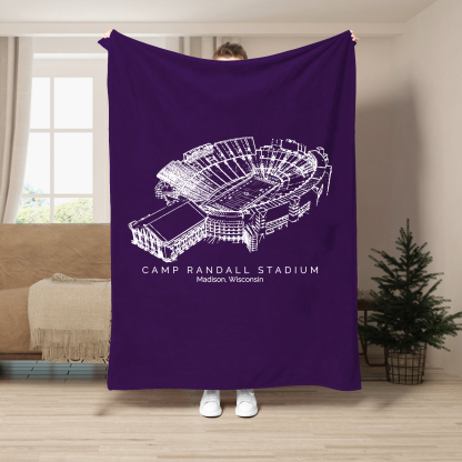 Camp Randall Stadium - Wisconsin Badgers football,College Football Blanket
