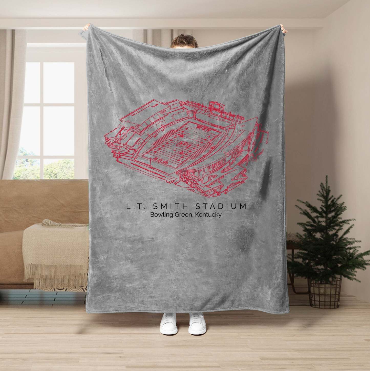 L. T. Smith Stadium - College Football Blanket