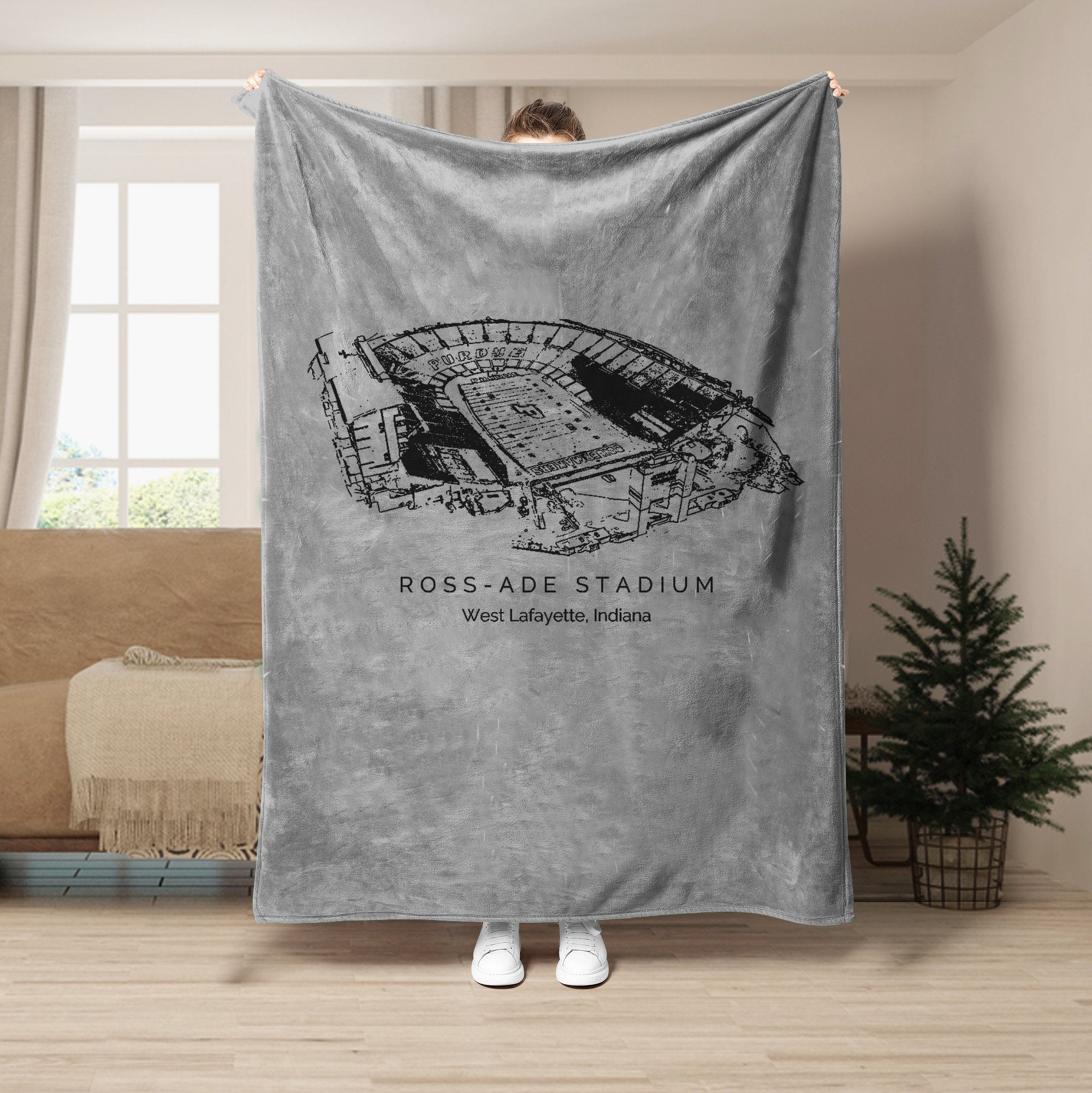 Ross–Ade Stadium - College Football Blanket