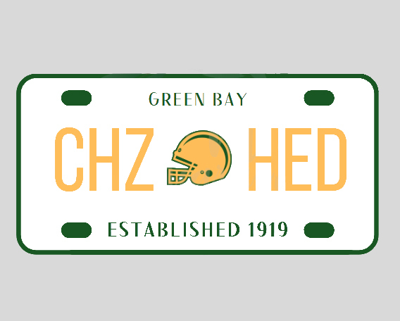 Custom Embroidery Team License Plate Crewneck
