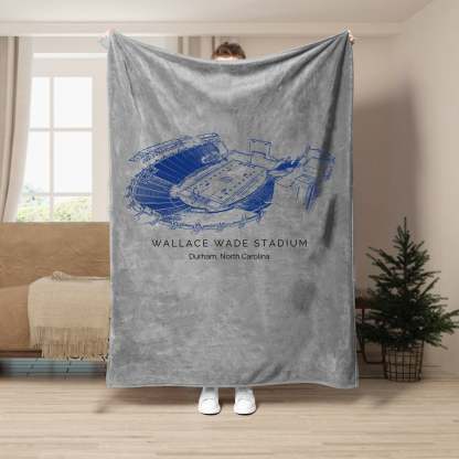 Wallace Wade Stadium - College Football Blanket
