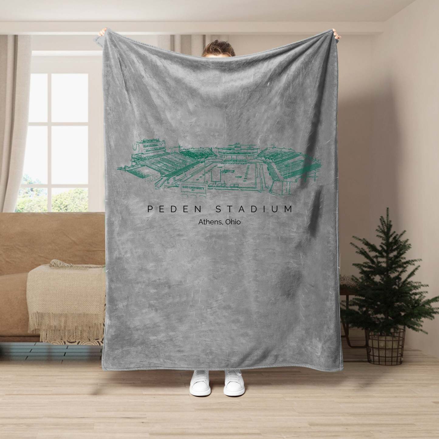 Peden Stadium - College Football Blanket