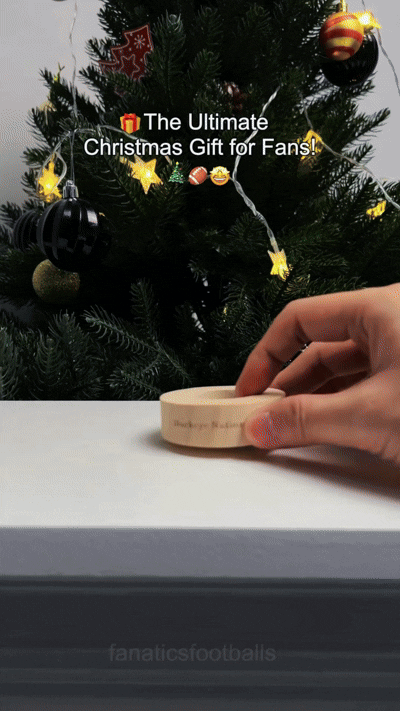 Ohio Stadium 3D Spherical Crystal Lamp