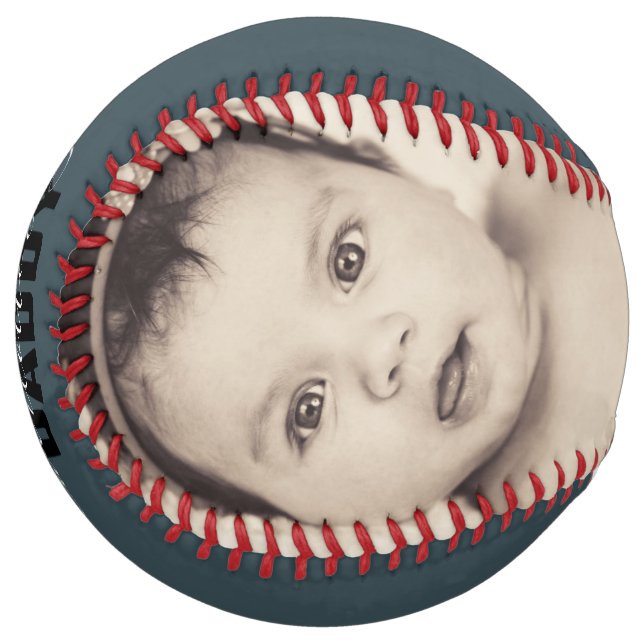 Happy Fathers Day Personalized Worlds Best Daddy Softball