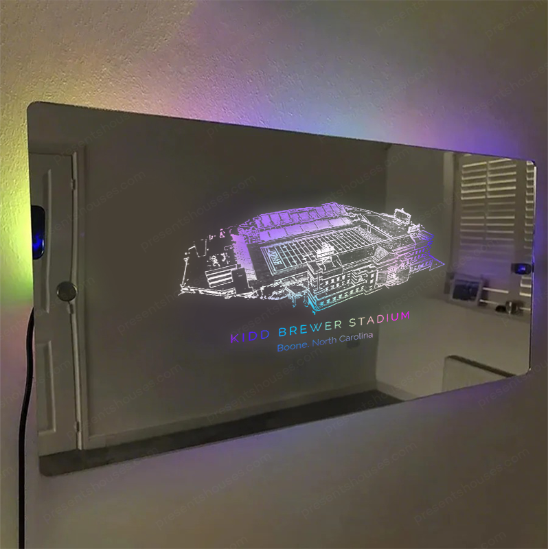 Kidd Brewer Stadium Mirror Light-Gifts For Sports Lovers
