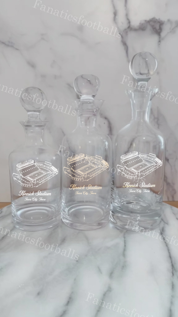 Kinnick Stadium Whiskey Bottles-Gifts For Sports Lovers