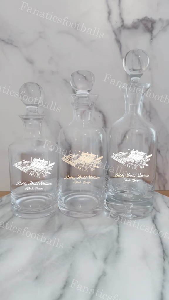 Bobby Dodd Stadium Whiskey Bottles-Gifts For Sports Lovers