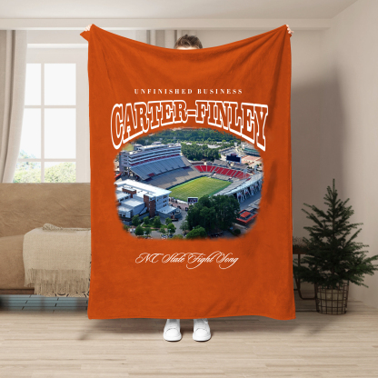 Unfinished Business Blanket-Carter–Finley Stadium