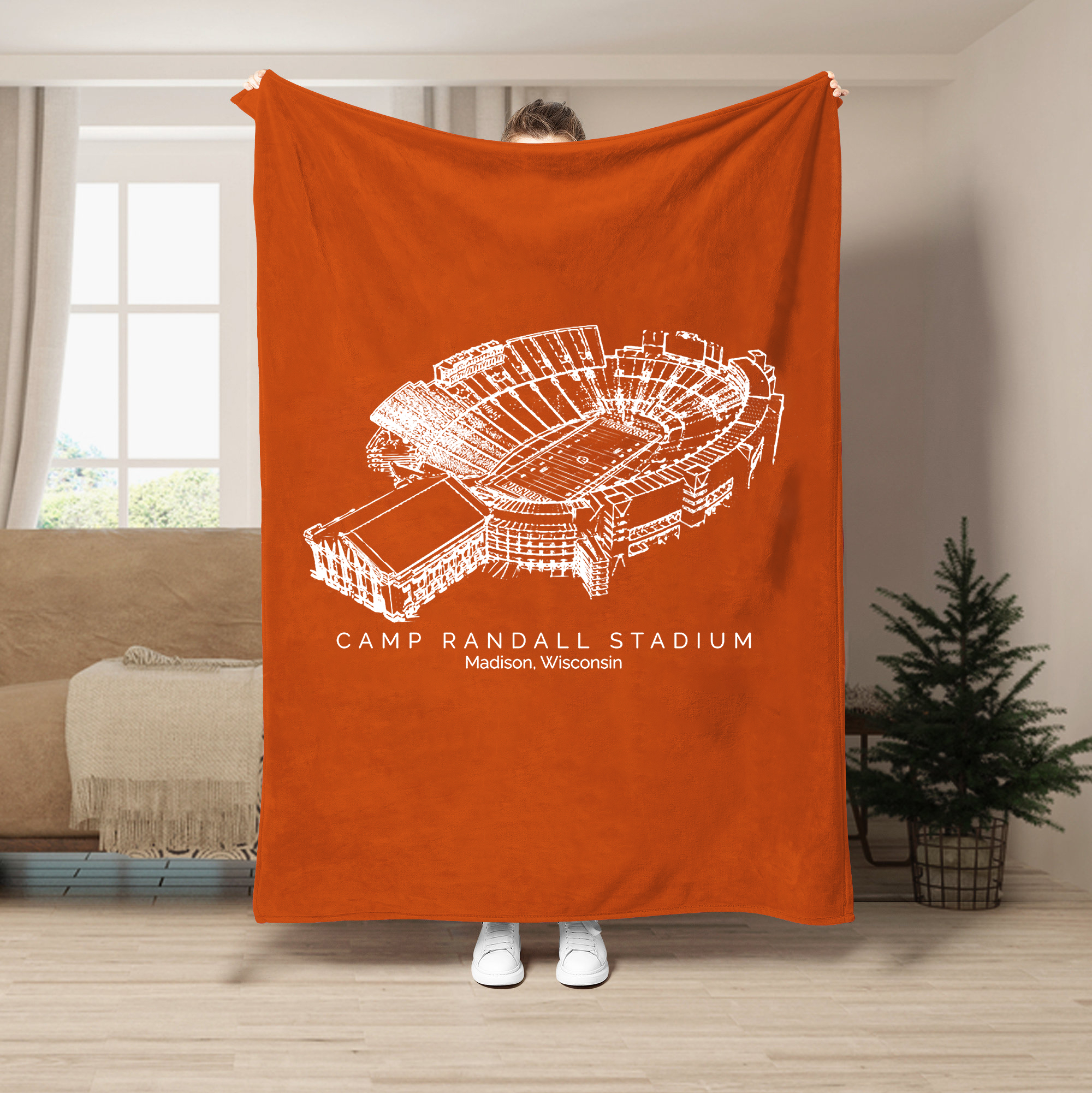 Camp Randall Stadium - Wisconsin Badgers football,College Football Blanket