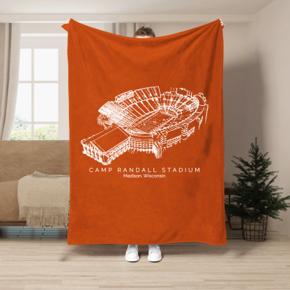 Camp Randall Stadium - Wisconsin Badgers football,College Football Blanket