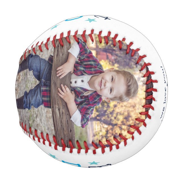 Best Dad Ever | Father's Day Photo Baseball