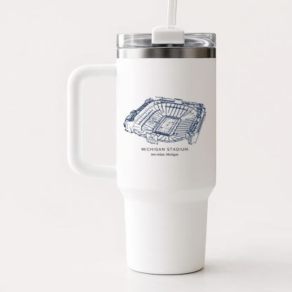 Custom Michigan Stadium Tumbler | Michigan Wolverines