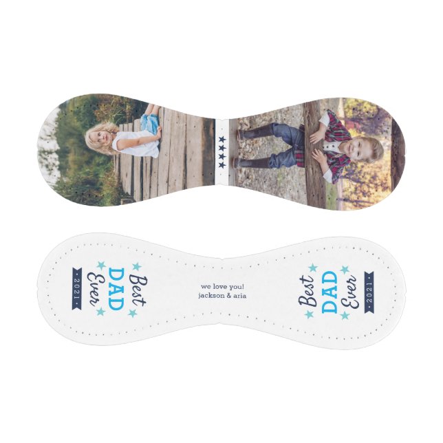 Best Dad Ever | Father's Day Photo Baseball