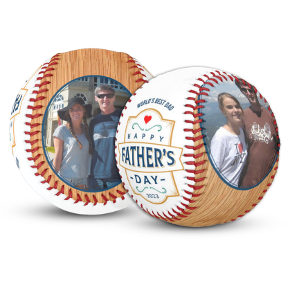 🔥Hot Sale🔥Custom Softball Fathers Day Gift - Vintage