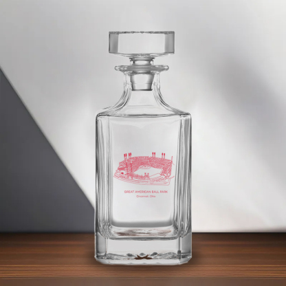 Great American Ball Park Whiskey Bottle-Perfect Gifts for Baseball Fans