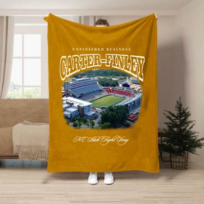 Unfinished Business Blanket-Carter–Finley Stadium
